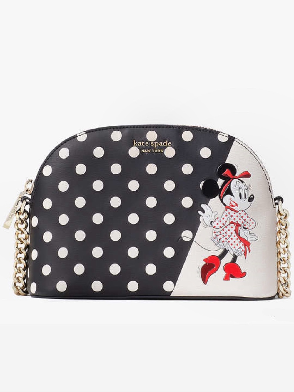 Disney x kate spade new york minnie mouse small dome crossbody